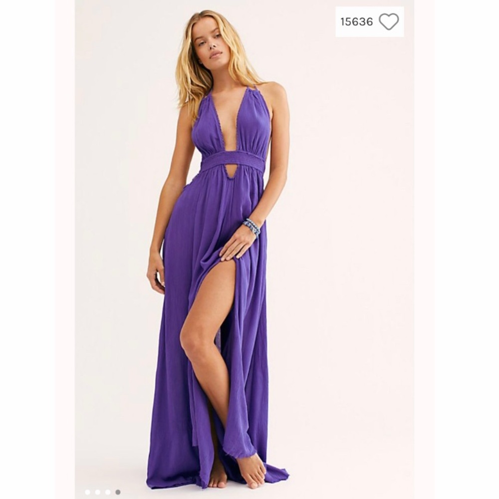 Rare NWTs Free People Look Into the Sun Maxi Dress